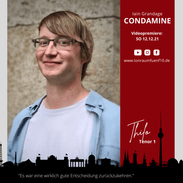 tonraumfünf10: Unsere Sänger und Sängerinnen berichten über unser Musikvideoprojekt „On The Banks Of The Condamine“. Chor Berlin.