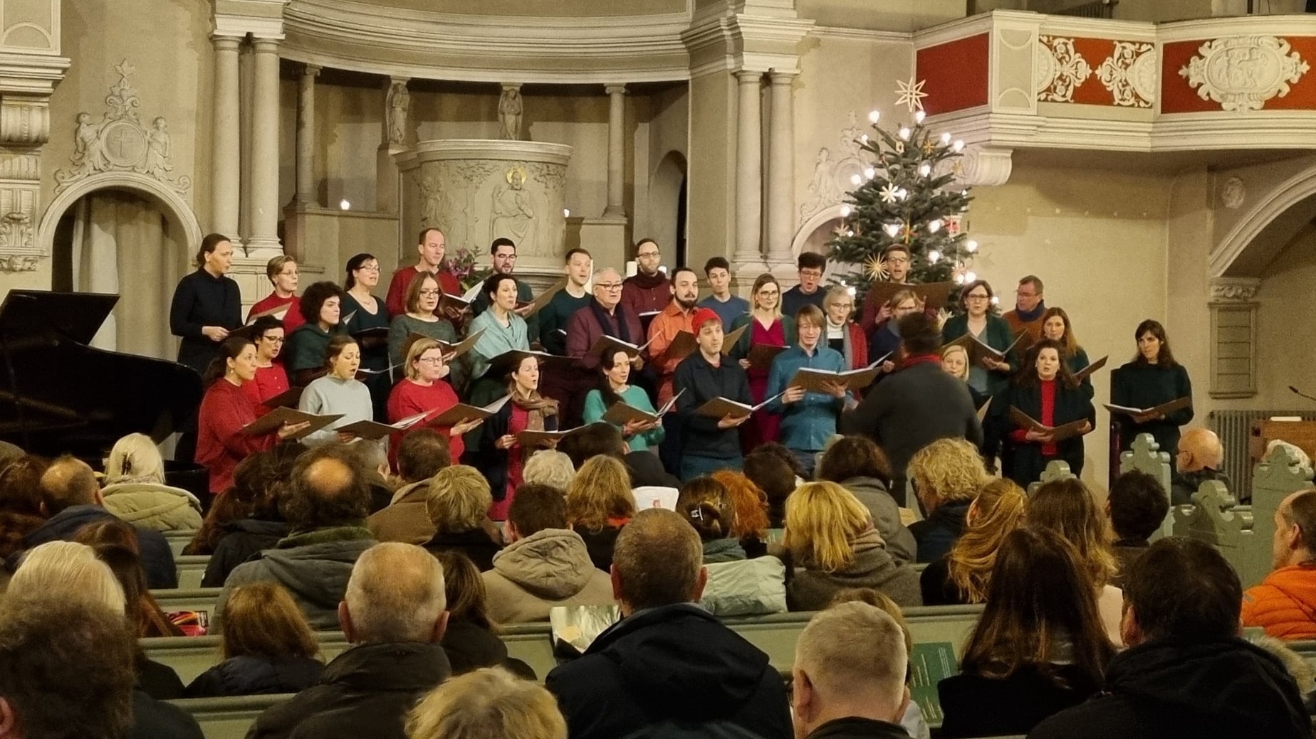 Weihnachtskonzert mit tonraumfünf10 im Stadtkloster Segen Berlin