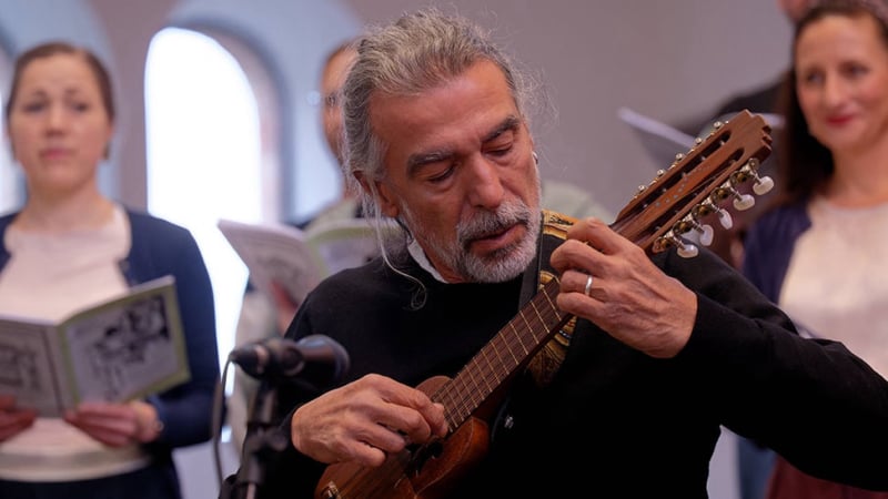 Zwischen Himmel und Erde: Chorkonzert tonraumfünf10, 2025, mit Gabriel Battaglia