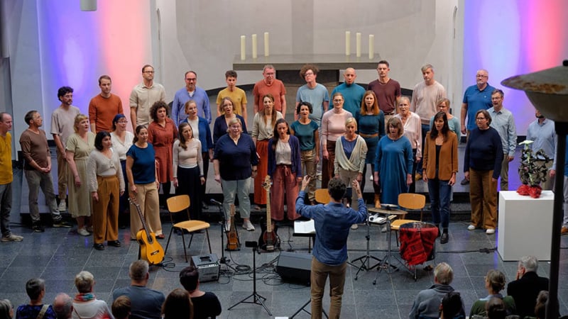 Zwischen Himmel und Erde: Chorkonzert tonraumfünf10, 2025