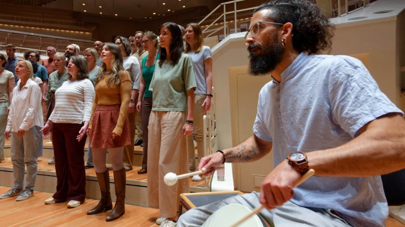 Weltzeituhr - tonraumfünf10 in der Sonntagskonzertreihe im Kammermusiksaal der Berliner Philharmonie