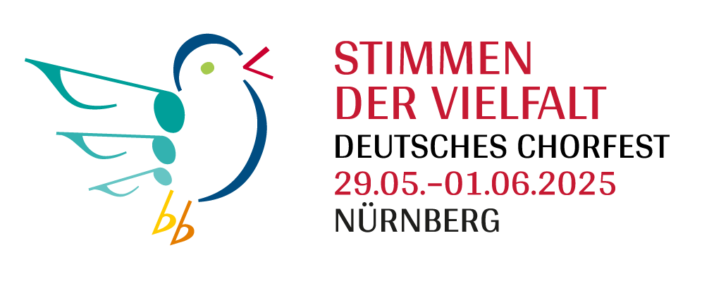 Titelgrafik Deutsches Chorfest 2025 Nürnberg
