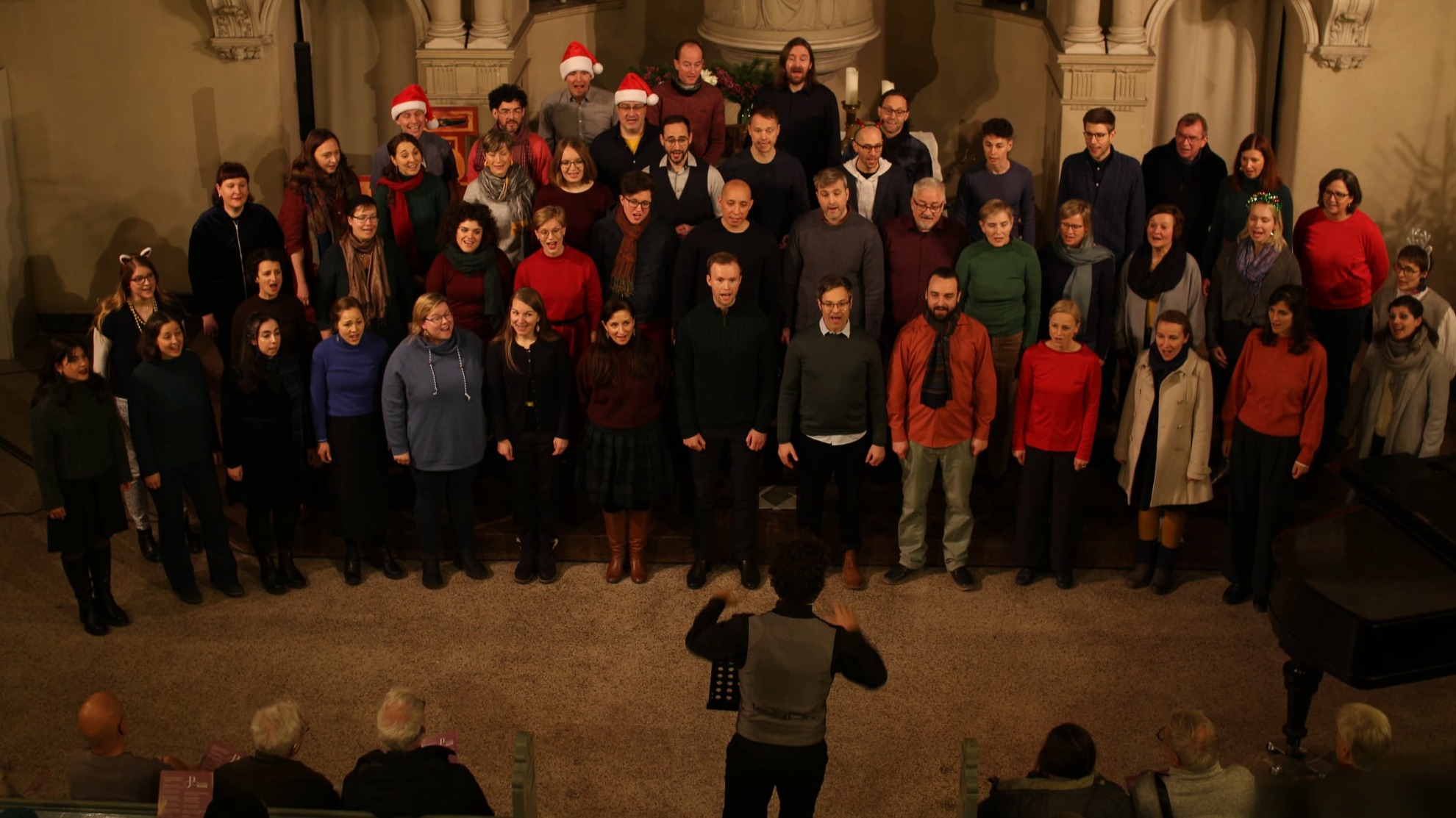 Weihnachtskonzert tonraumfünf10 im Stadtkloster Segen Berlin